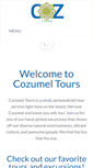 Mobile Screenshot of cozumeltours.com